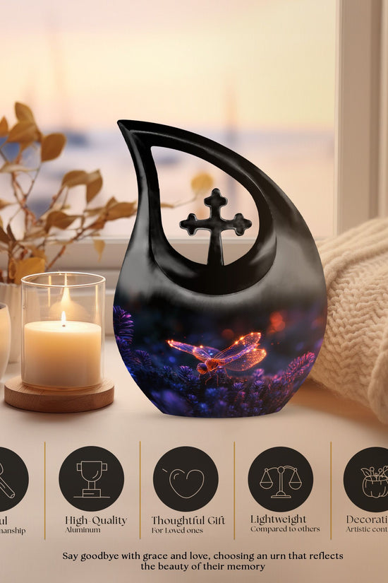 Dragonfly Urns For Ashes - Urns For Adult Female Small