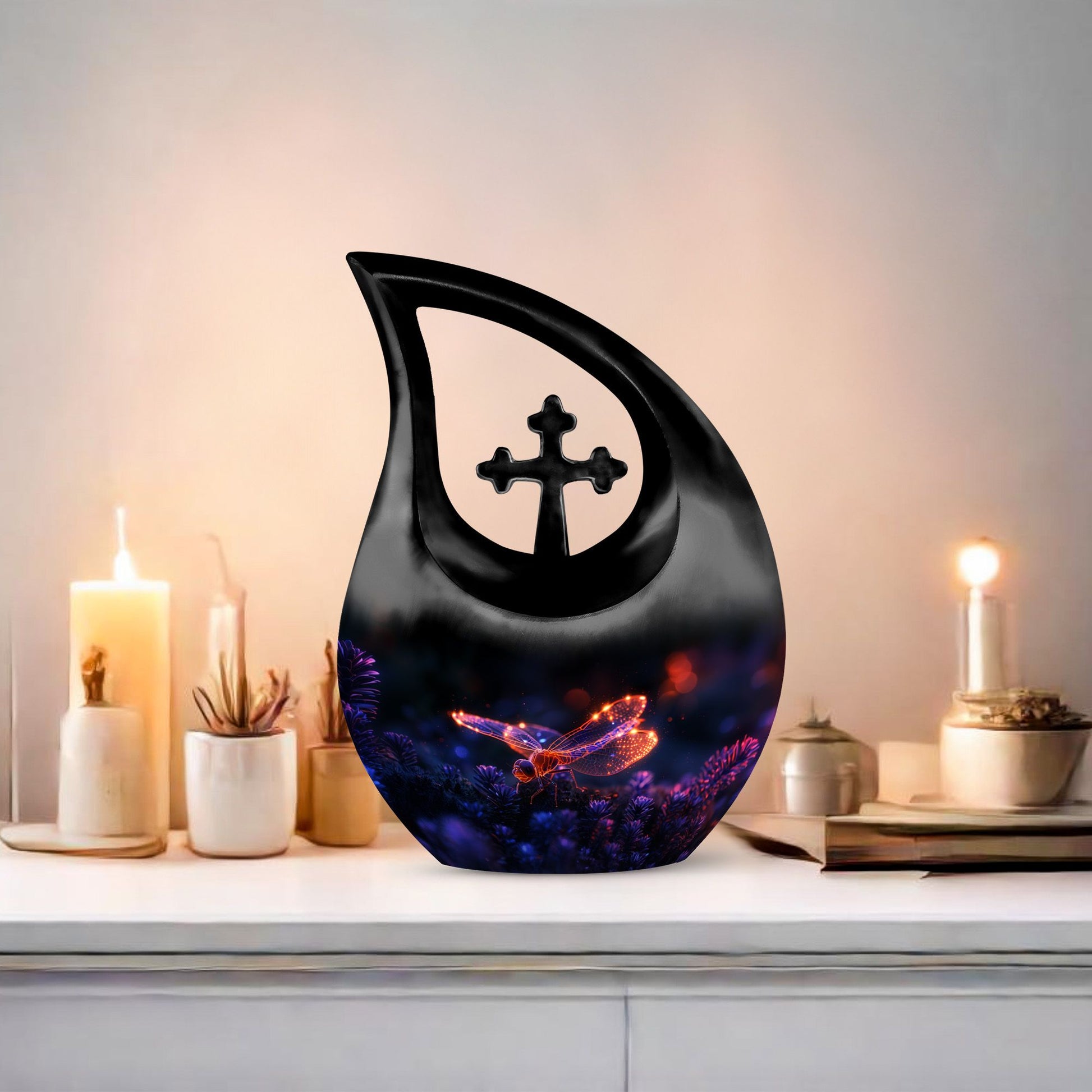 Dragonfly Urns For Ashes - Urns For Adult Female Small