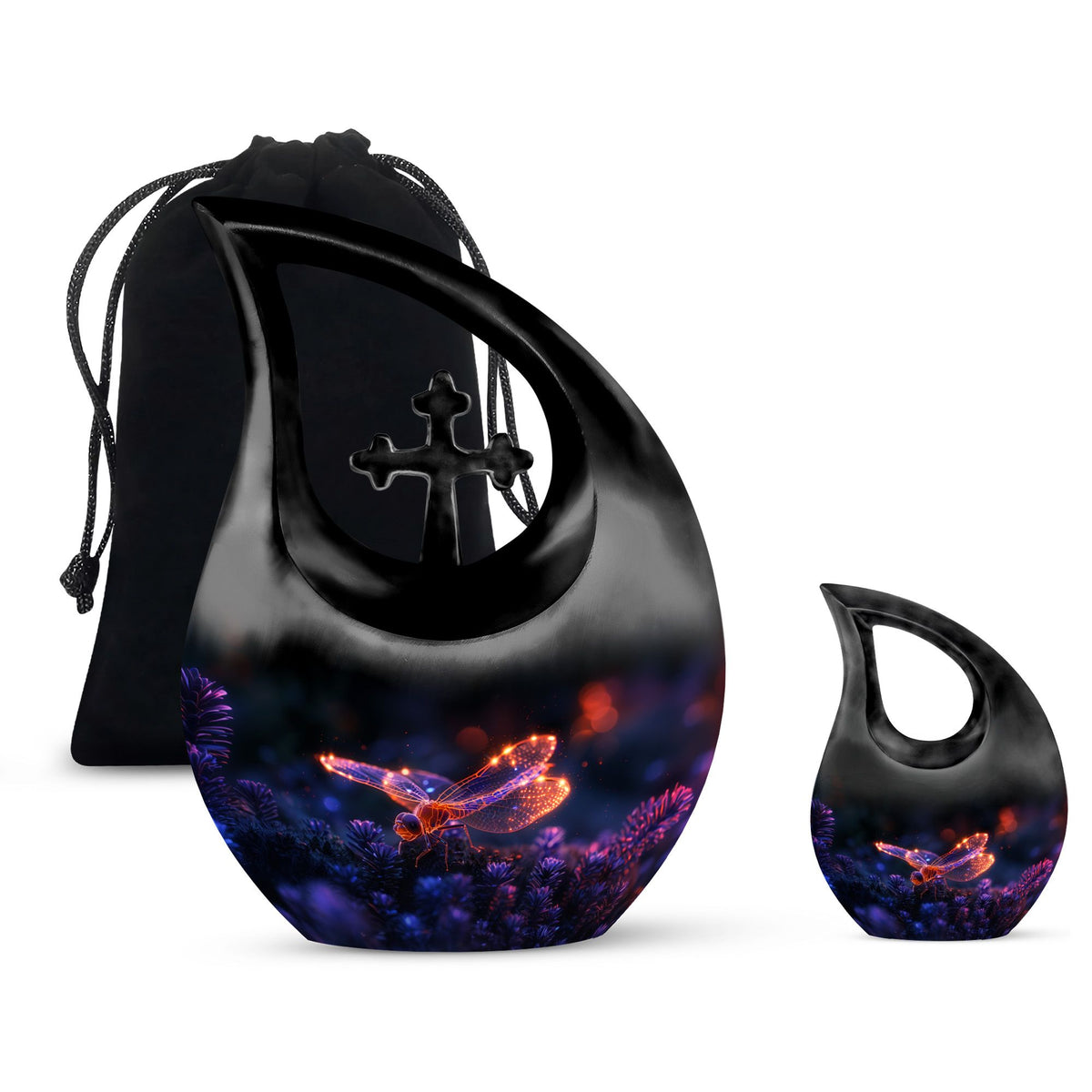 Dragonfly Urns For Ashes - Urns For Adult Female Small