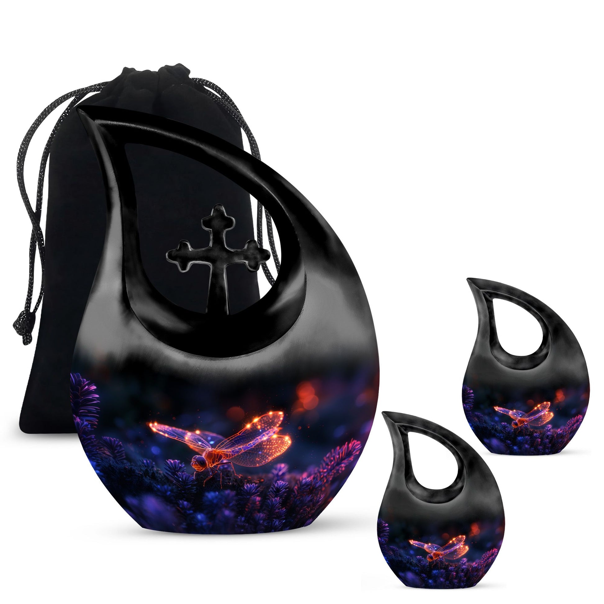 Dragonfly Urns For Ashes - Urns For Adult Female Small