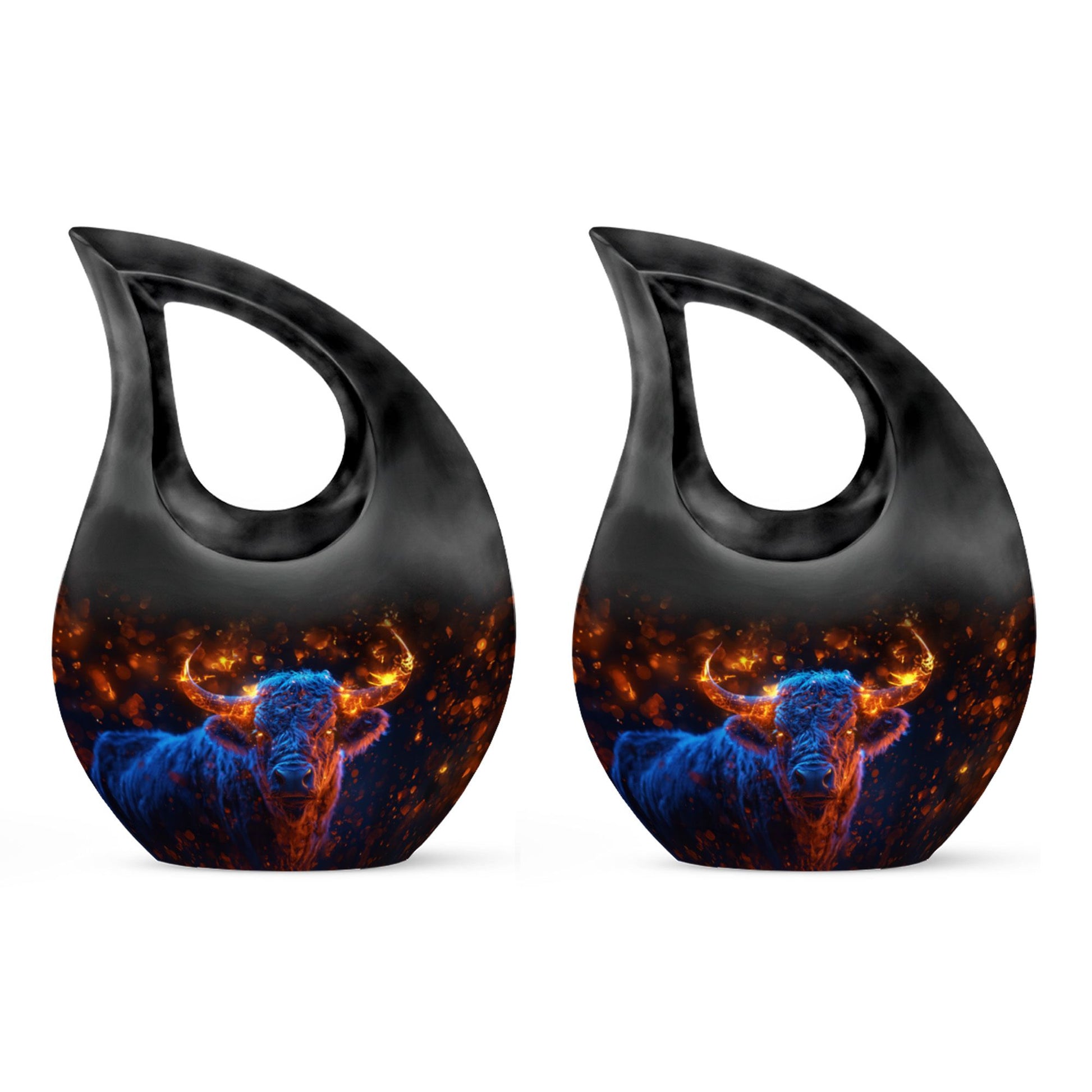 Bull Urns For Ashes - Urns For Adult Male Dad