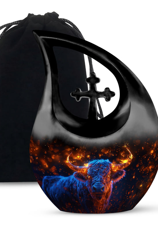 Bull Urns For Ashes - Urns For Adult Male Dad