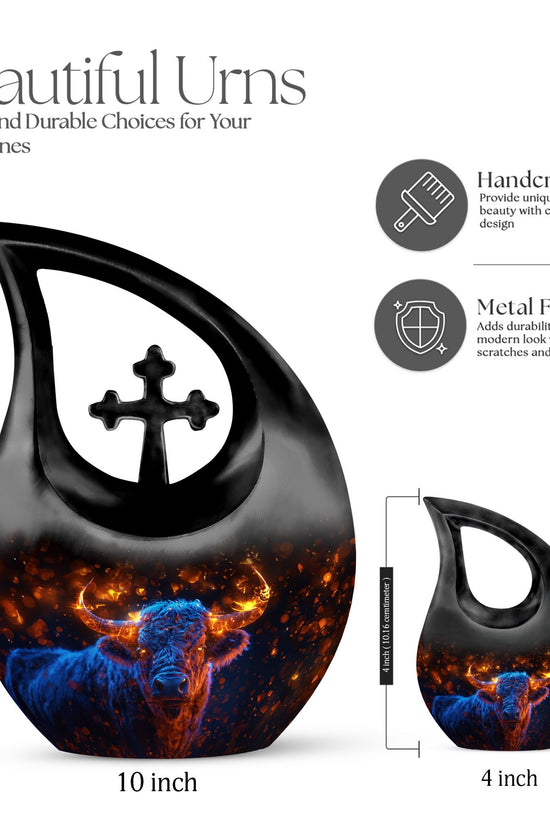 Bull Urns For Ashes - Urns For Adult Male Dad