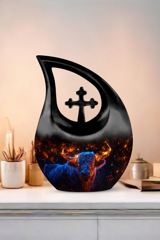 Bull Urns For Ashes - Urns For Adult Male Dad