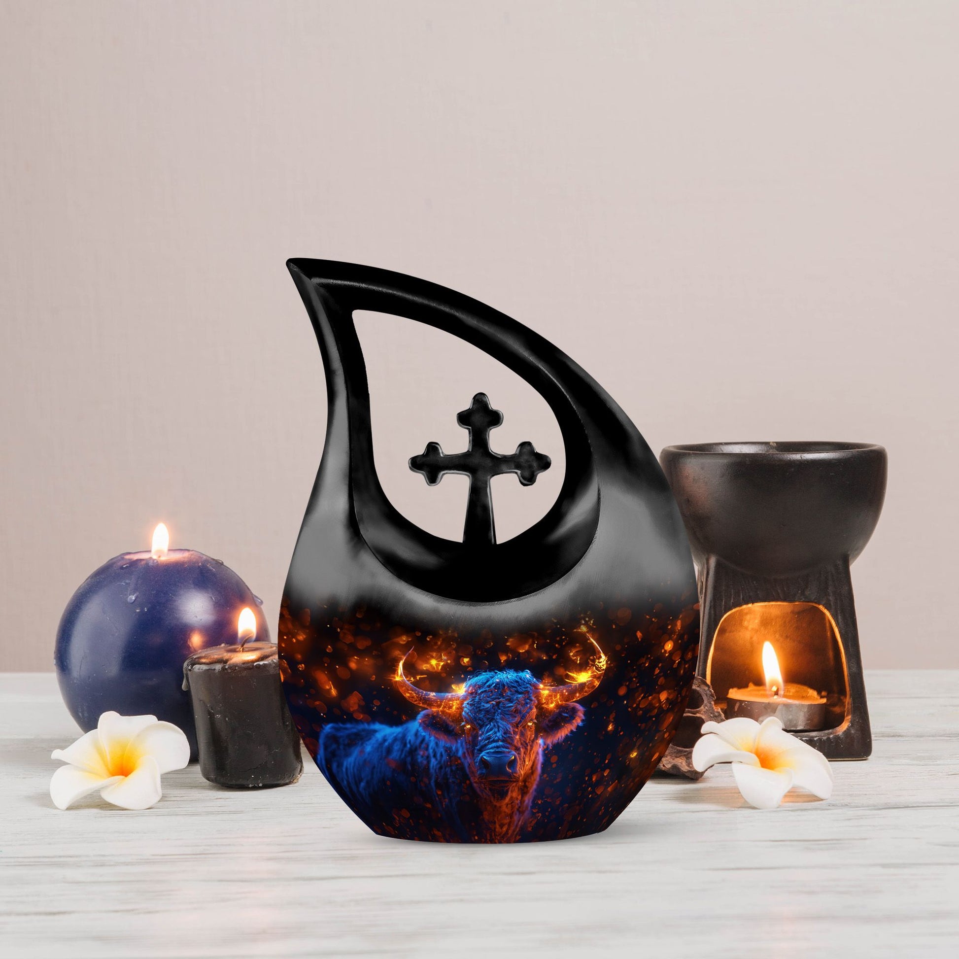 Bull Urns For Ashes - Urns For Adult Male Dad