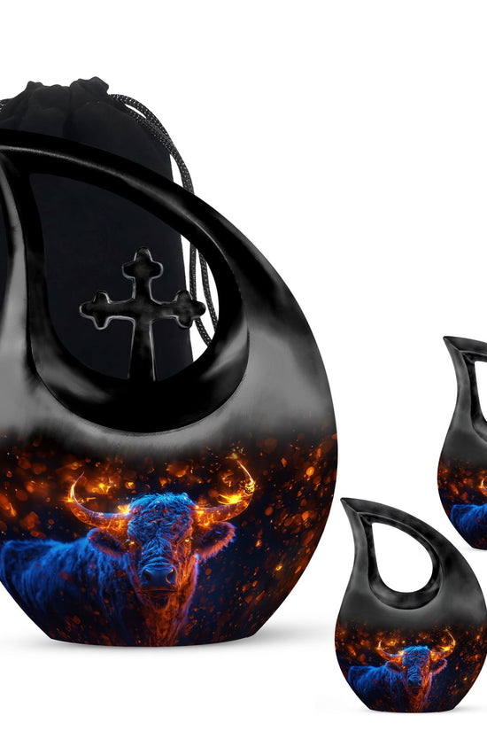 Bull Urns For Ashes - Urns For Adult Male Dad