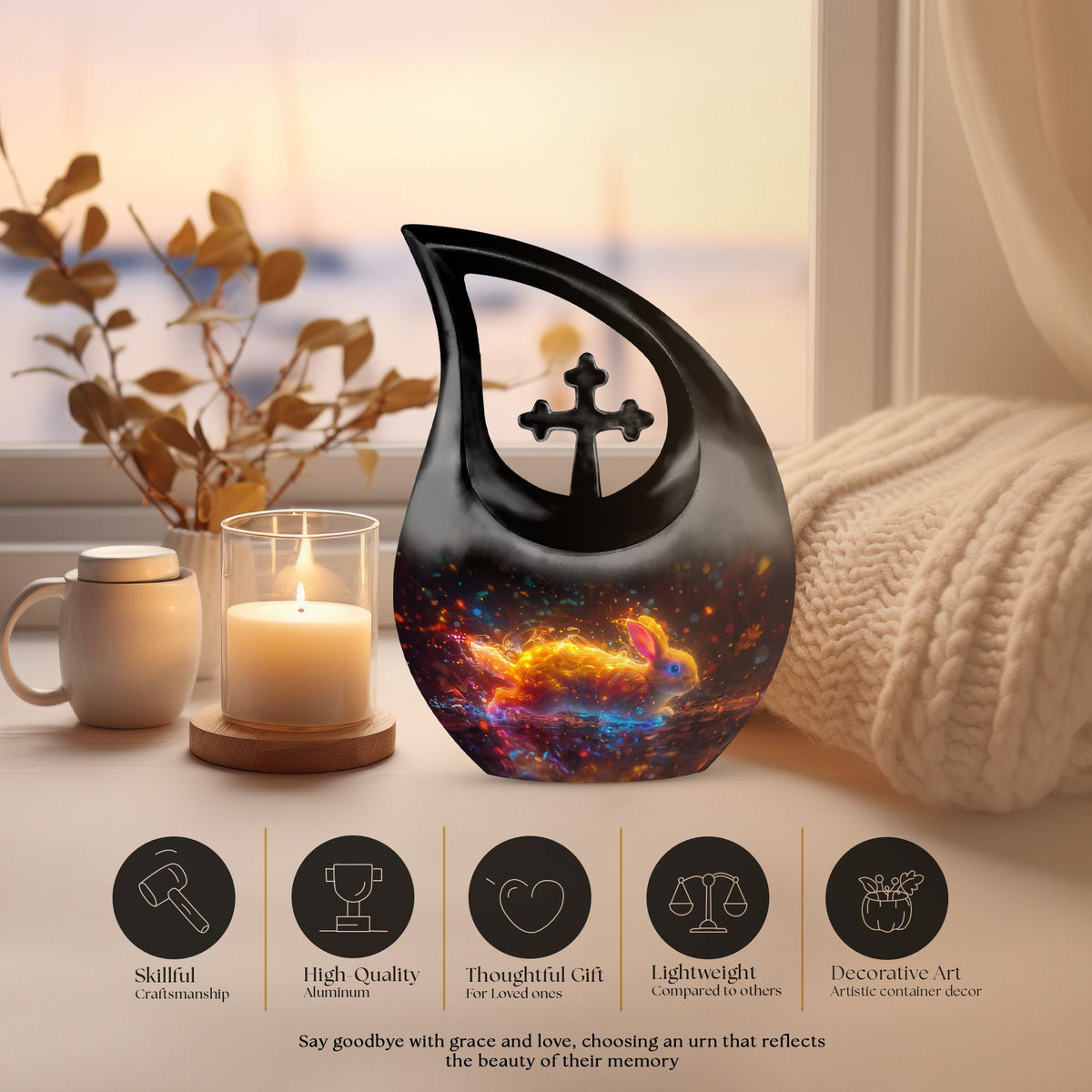 Rabbit Urns For Ashes - Urns For Human Ashes Adult Female Mom