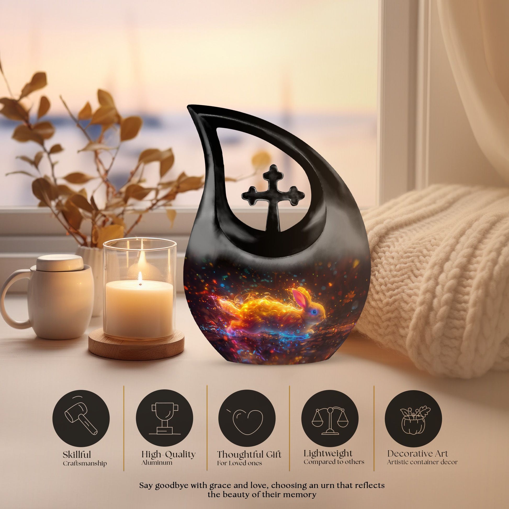 Rabbit Urns For Ashes - Urns For Human Ashes Adult Female Mom
