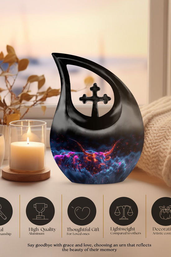 Bull Urns For Ashes - Mini Urn For Ashes Adult Male