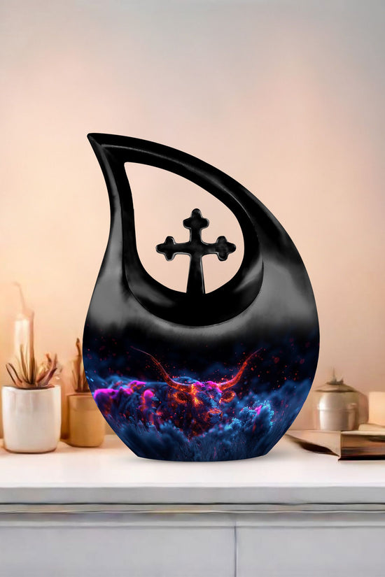 Bull Urns For Ashes - Mini Urn For Ashes Adult Male