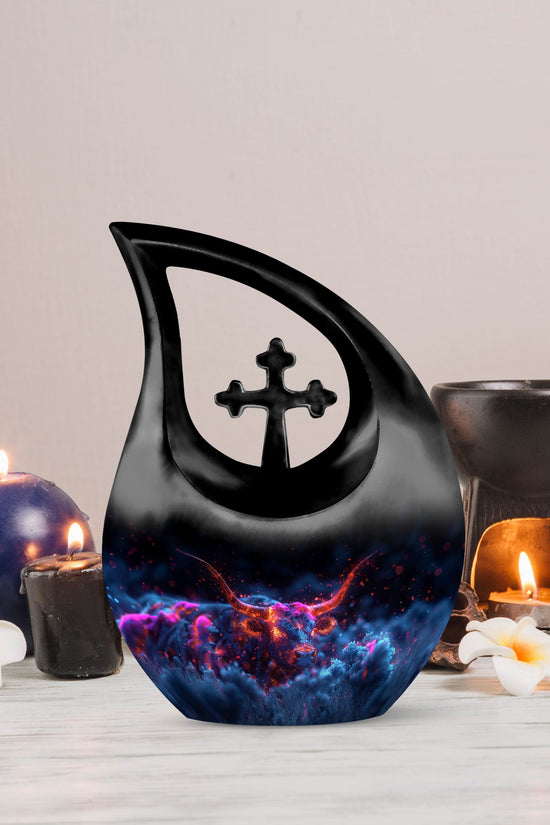 Bull Urns For Ashes - Mini Urn For Ashes Adult Male