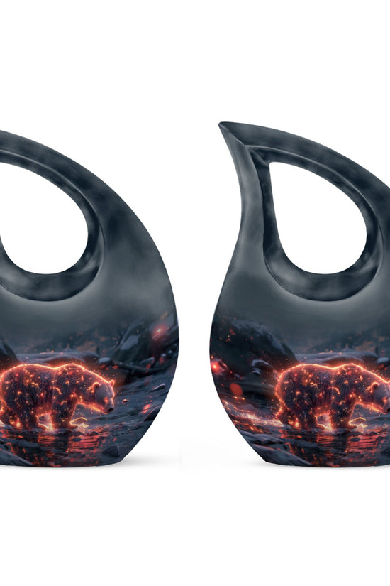 Bear Urns For Ashes - Small Urns For Ashes Adult Male