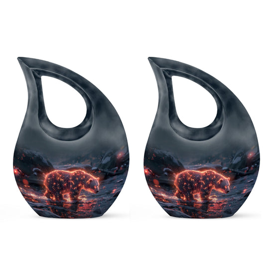 Bear Urns For Ashes - Small Urns For Ashes Adult Male