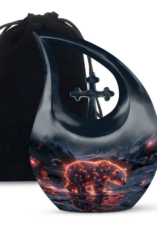 Bear Urns For Ashes - Small Urns For Ashes Adult Male