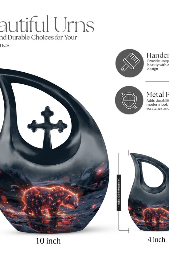 Bear Urns For Ashes - Small Urns For Ashes Adult Male