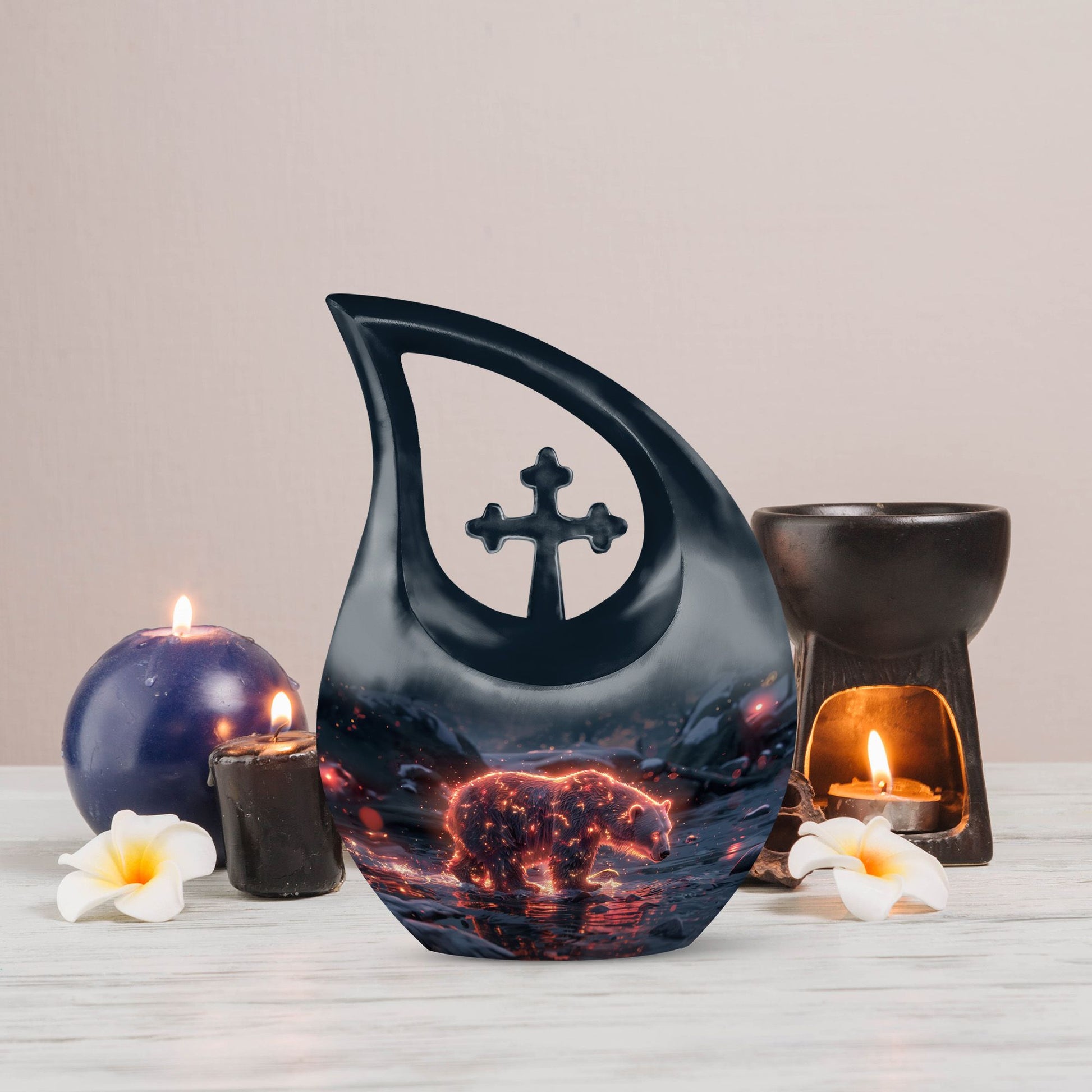 Bear Urns For Ashes - Small Urns For Ashes Adult Male