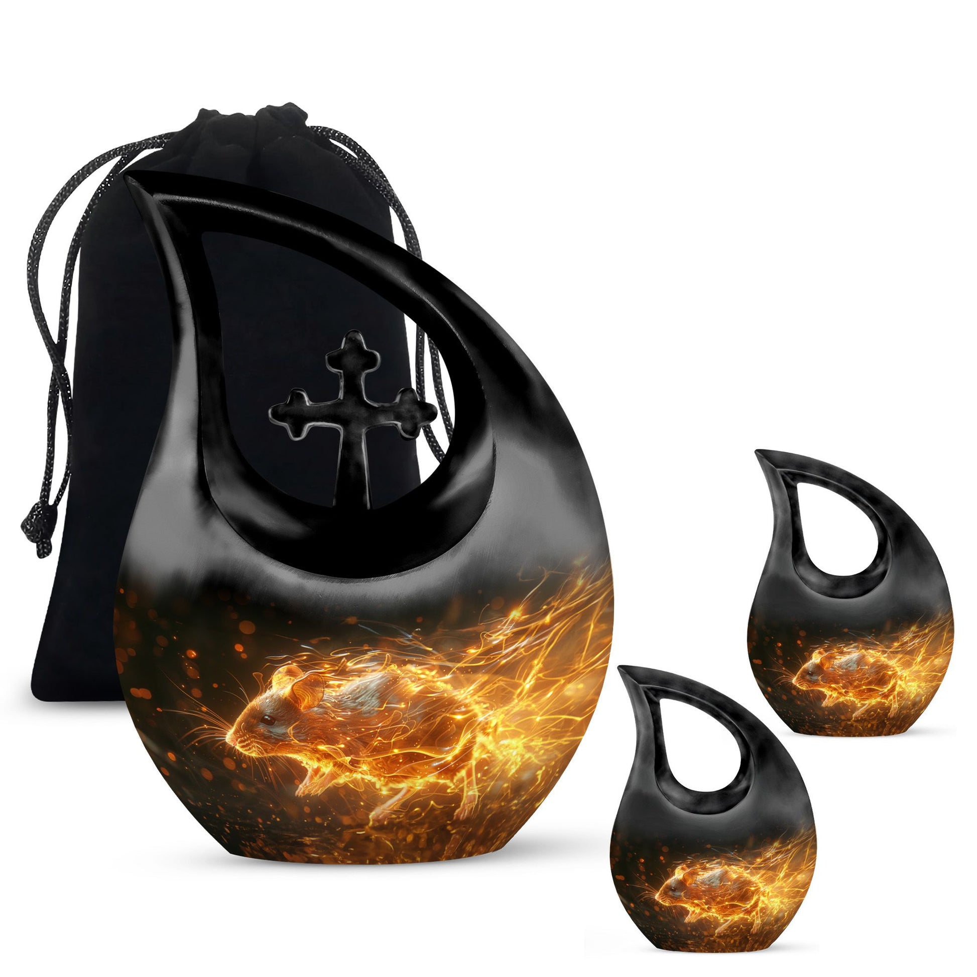 Mouse Urns For Ashes - Small Urns For Human Ashes Adult Male