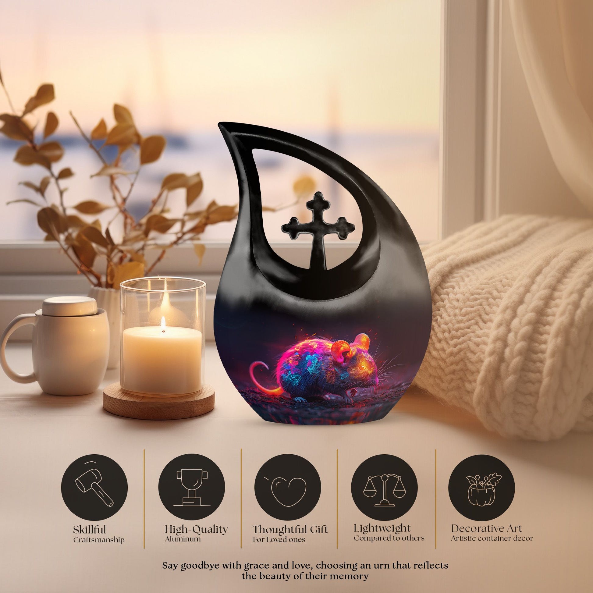 Mouse Urns For Ashes - Urns For Cremation Ashes Female