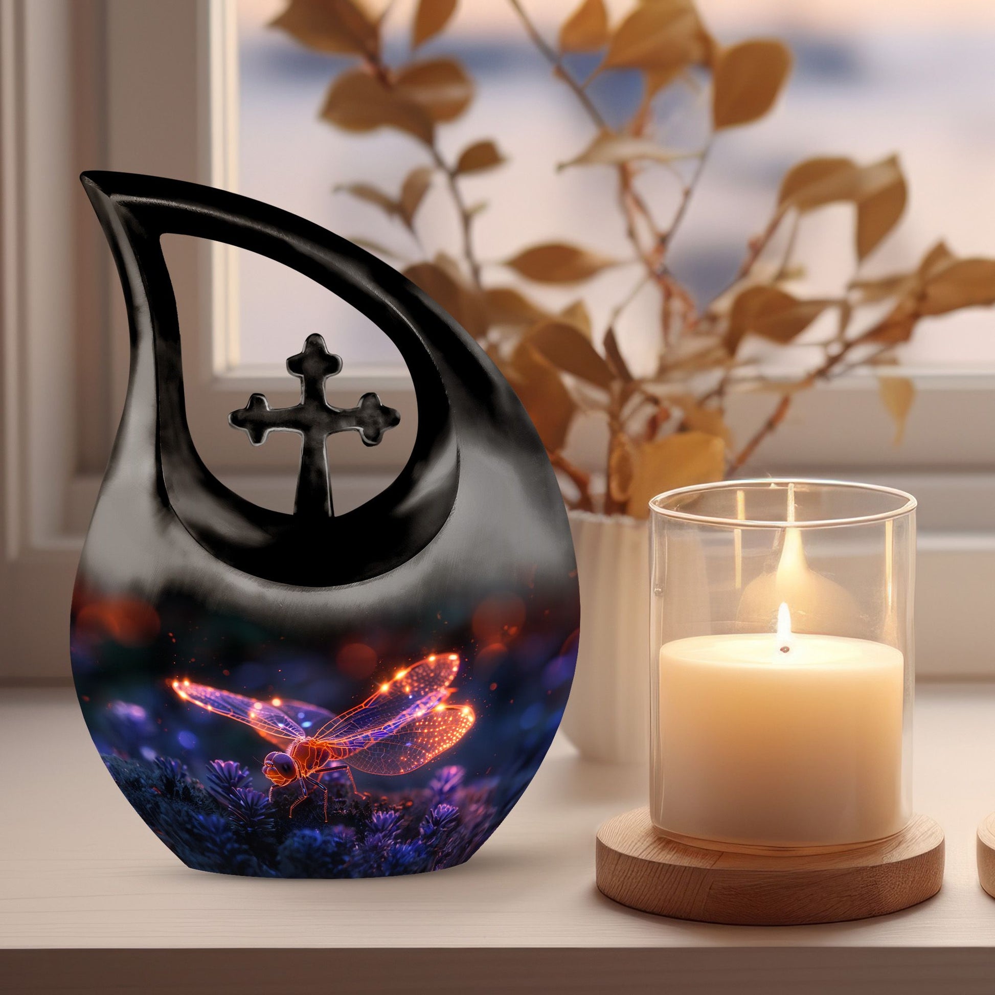 Dragonfly Urns For Ashes - Urn For Adult Female