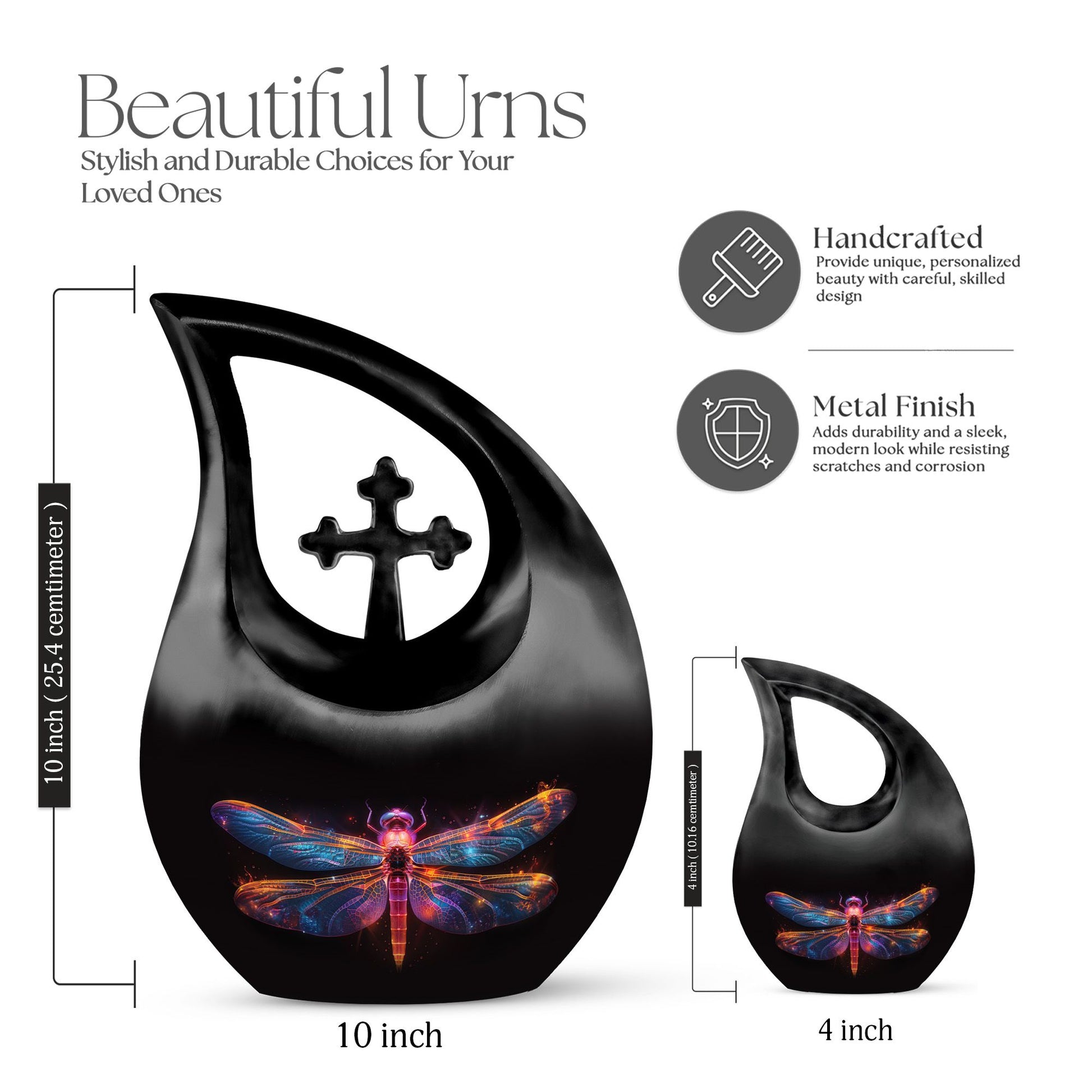 Dragonfly Urns For Ashes - Small Urns For Adult Male
