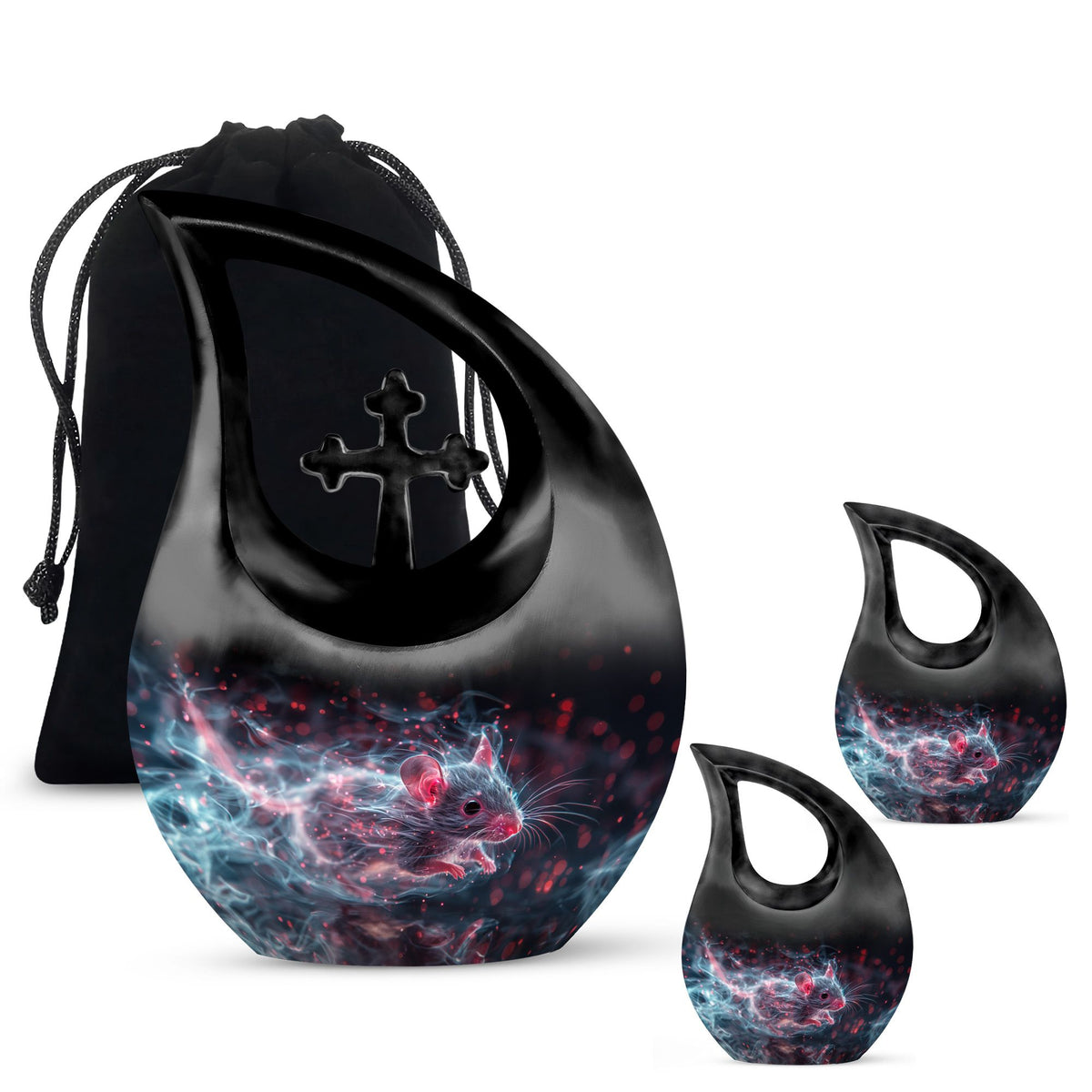 Mouse Urns For Ashes - Urns For Adult Female Mom