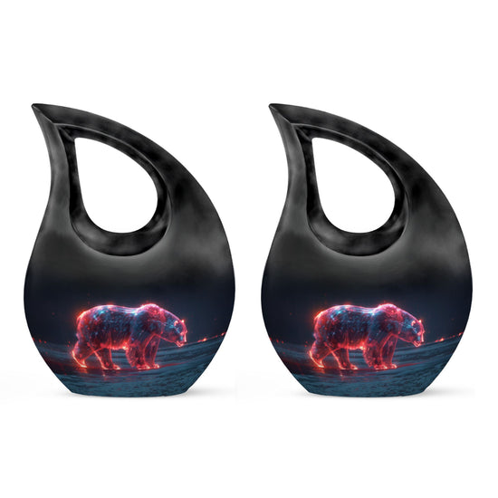 Bear Urns For Ashes - Urns For Human Ashes Adult Female Small Size