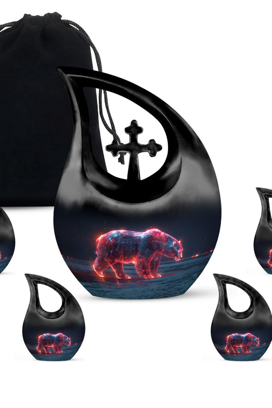 Bear Urns For Ashes - Urns For Human Ashes Adult Female Small Size