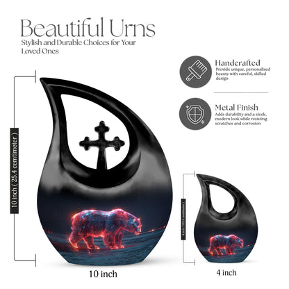 Bear Urns For Ashes - Urns For Human Ashes Adult Female Small Size