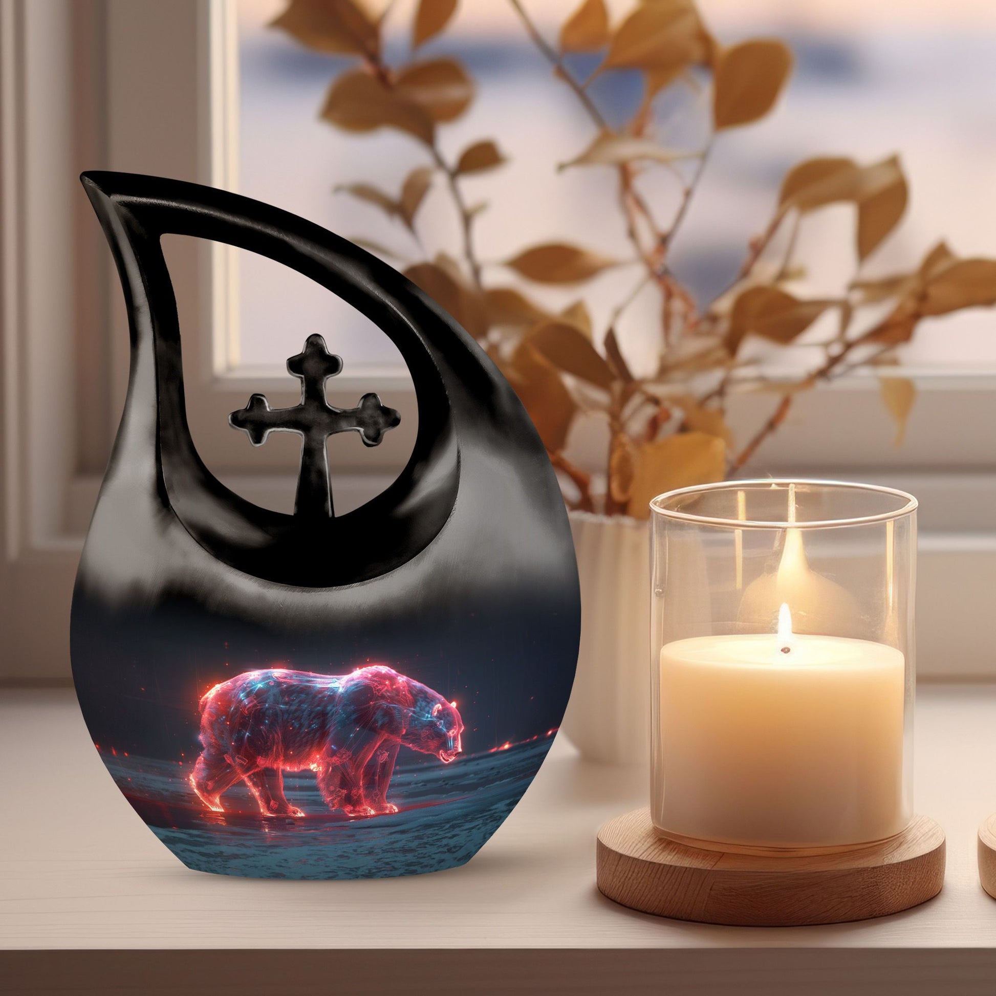 Bear Urns For Ashes - Urns For Human Ashes Adult Female Small Size