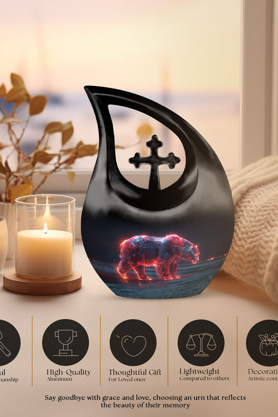 Bear Urns For Ashes - Urns For Human Ashes Adult Female Small Size