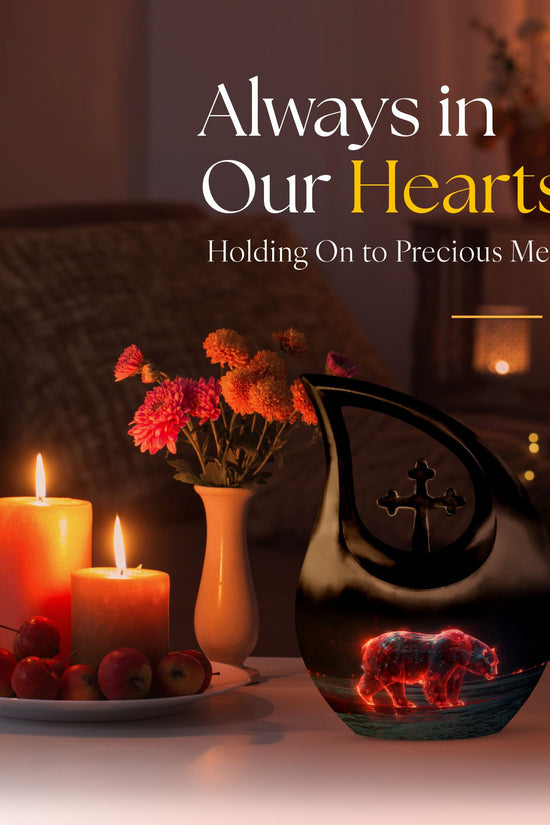 Bear Urns For Ashes - Urns For Human Ashes Adult Female Small Size