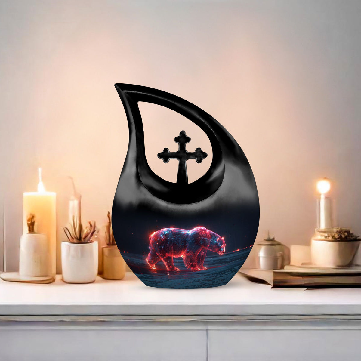 Bear Urns For Ashes - Urns For Human Ashes Adult Female Small Size