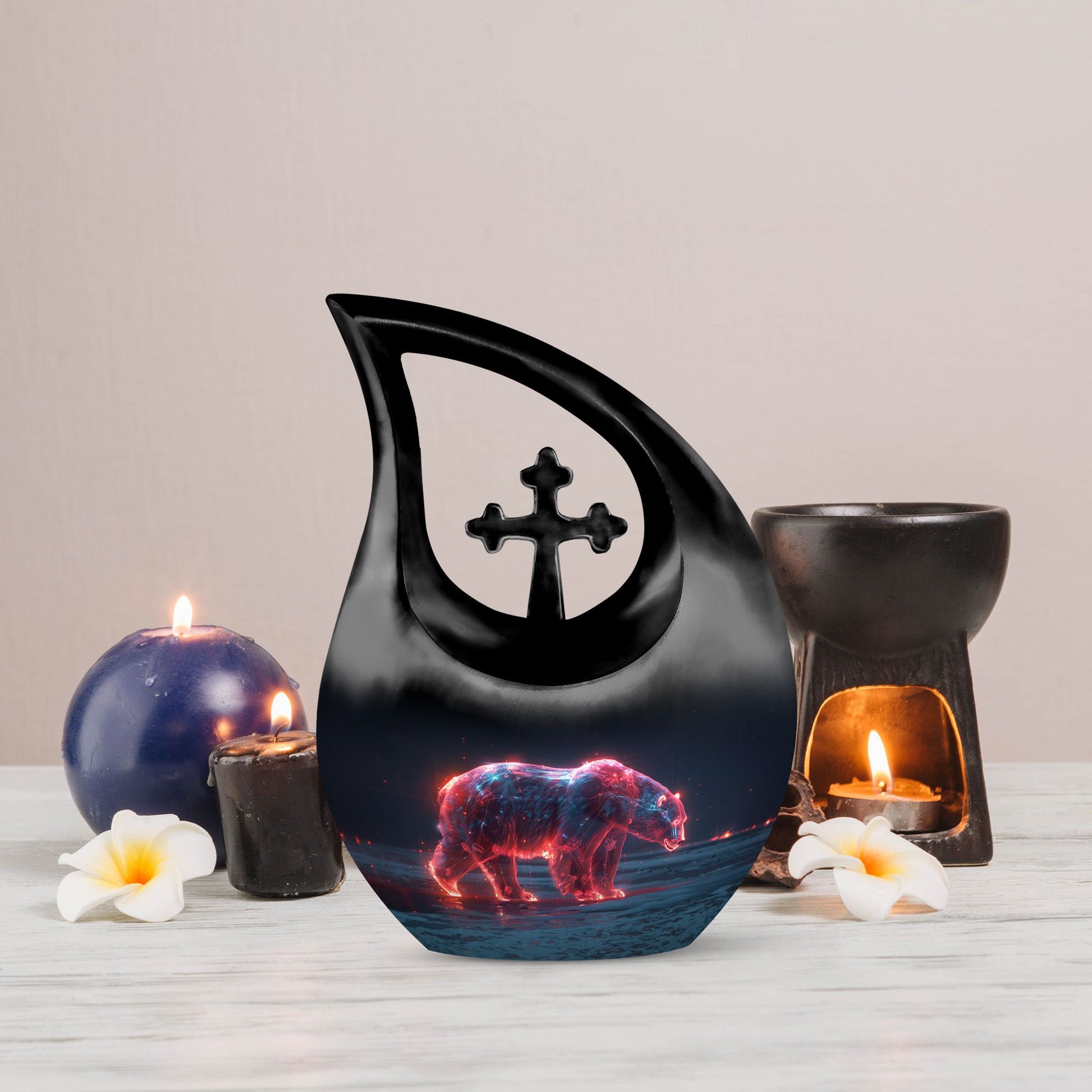 Bear Urns For Ashes - Urns For Human Ashes Adult Female Small Size