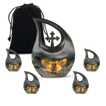 Large Urn With 4 Keepsake