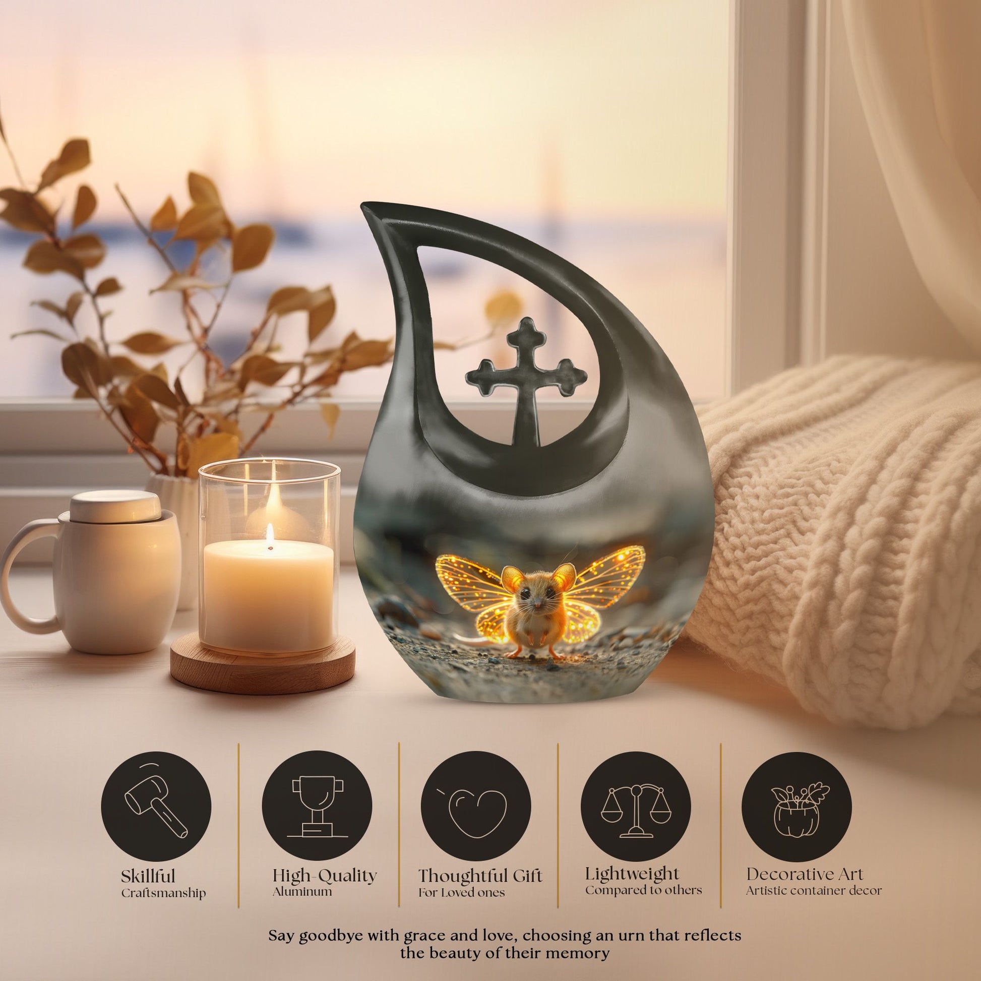 Mouse Urns For Ashes - Human Urns For Ashes Adult Female