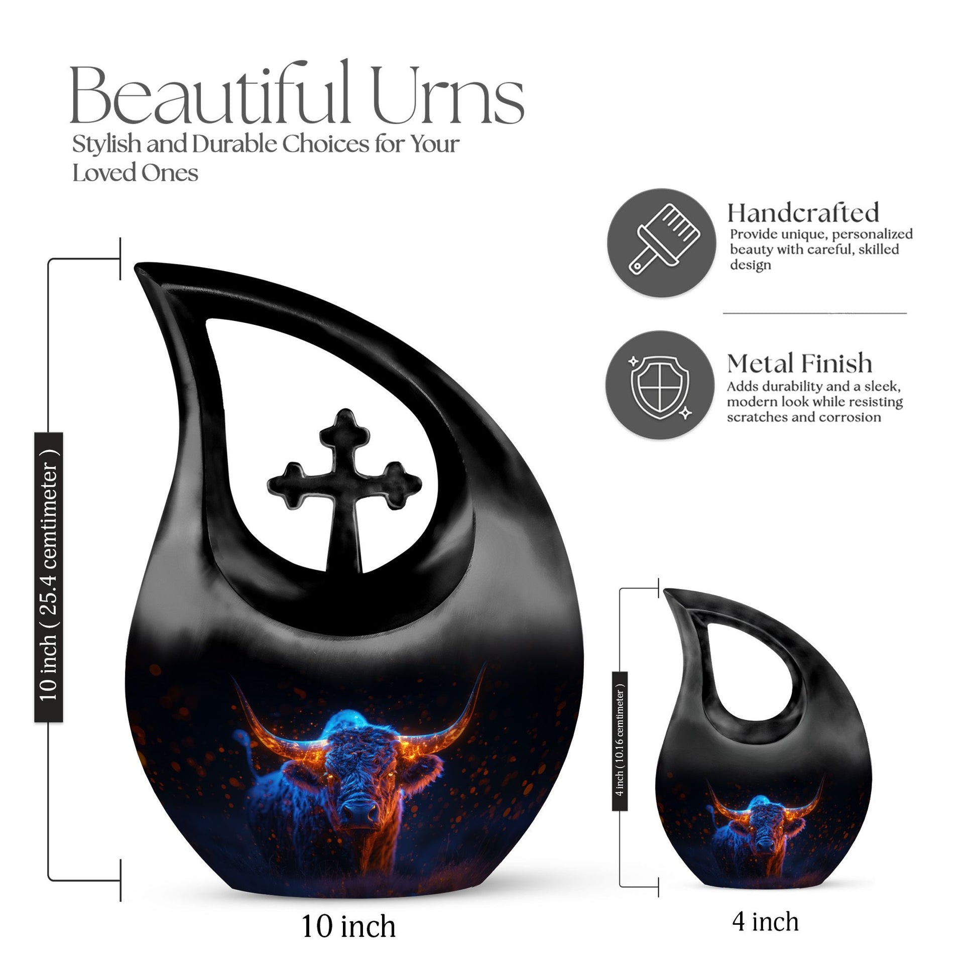 Bull Urns For Ashes - Human Urns For Ashes Adult Male