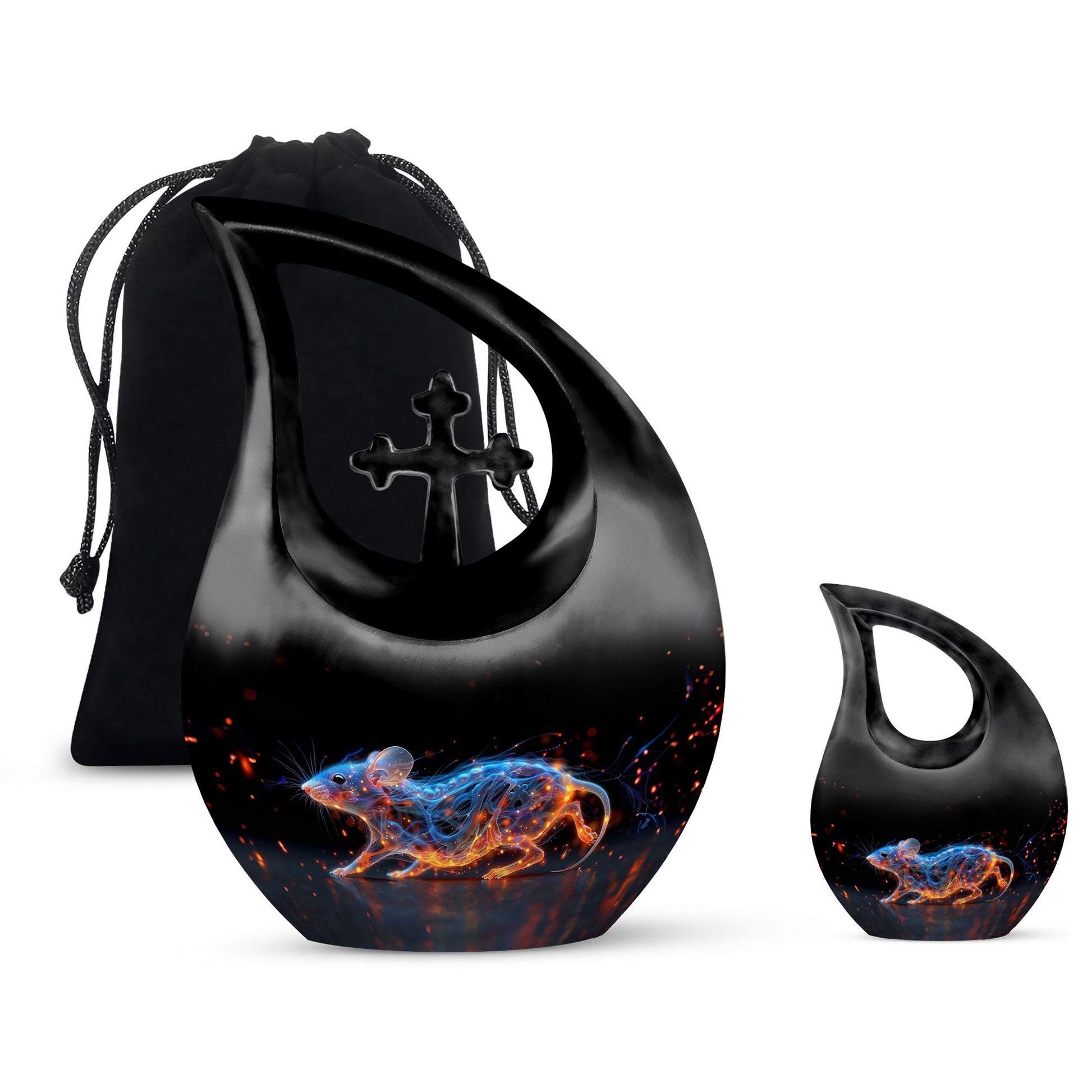 Mouse Urns For Ashes - Urns For Adult Female Ashes