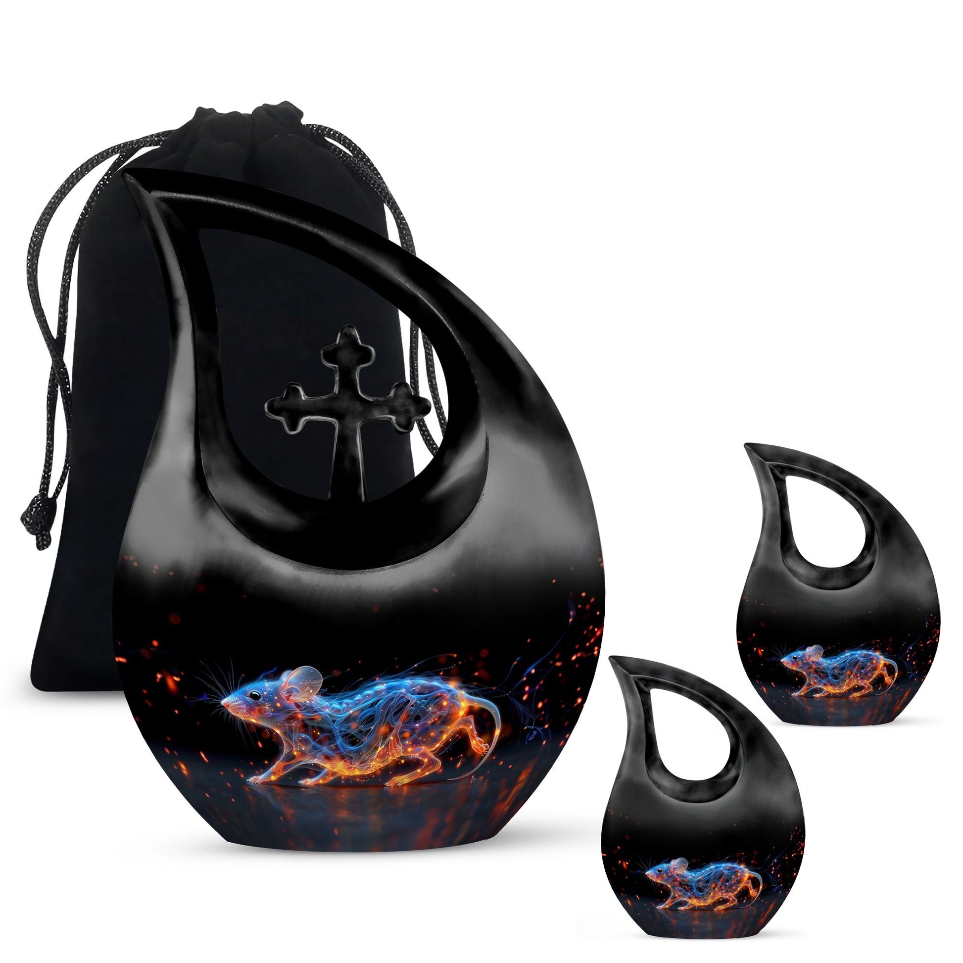 Mouse Urns For Ashes - Urns For Adult Female Ashes
