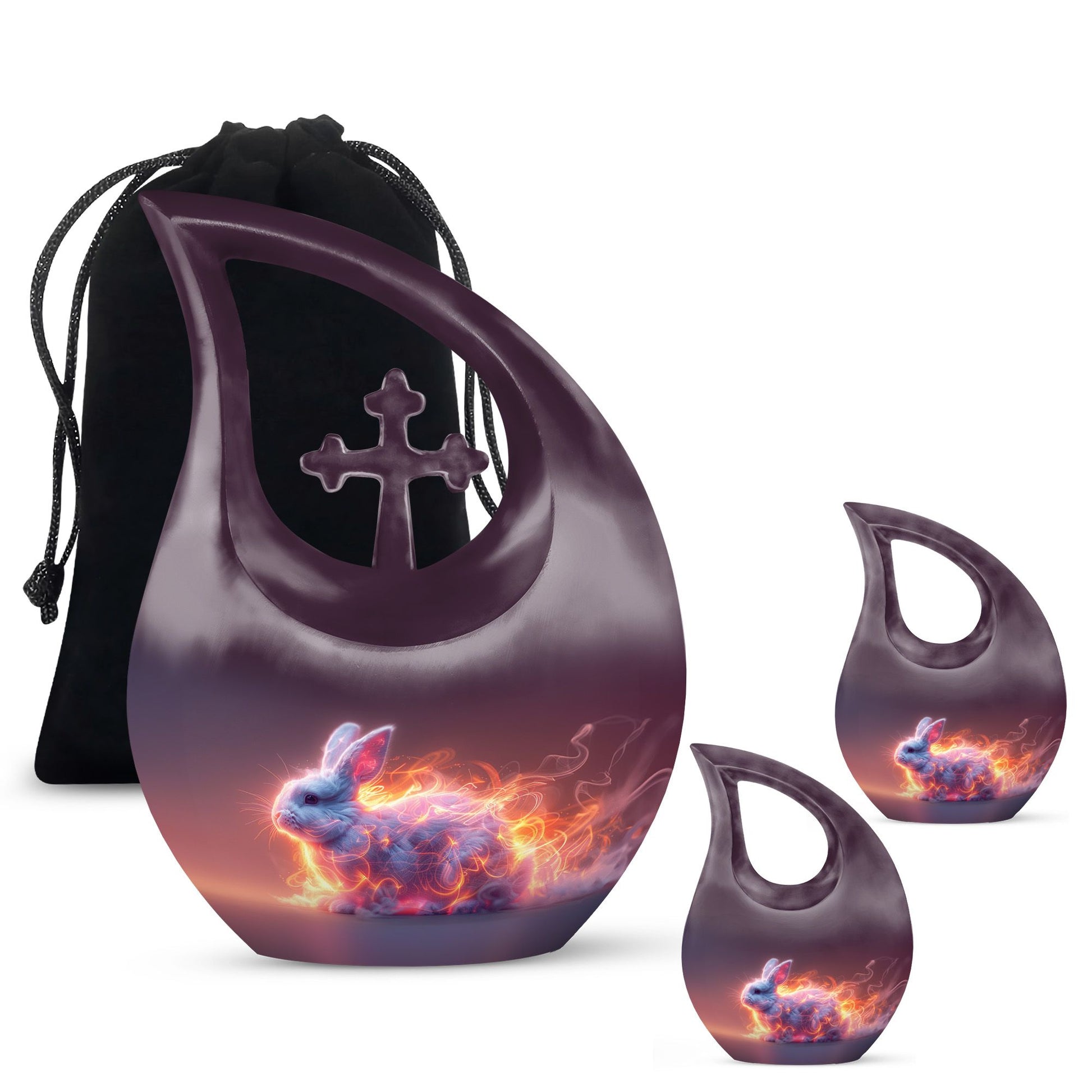 Rabbit Urns For Ashes - Urns For Adult Male