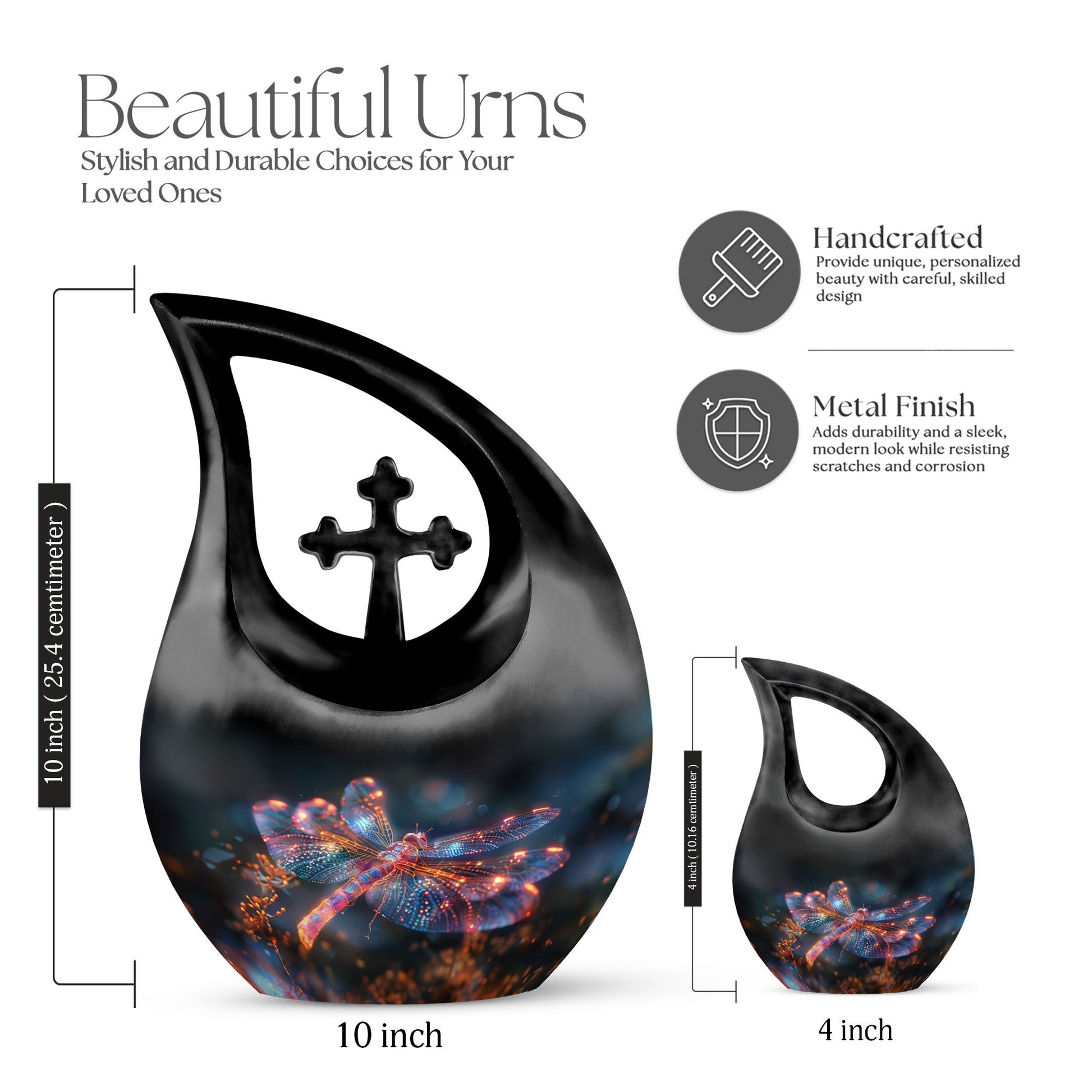 Dragonfly Urns For Ashes - Cremation Urns For Human Ashes Adult Female