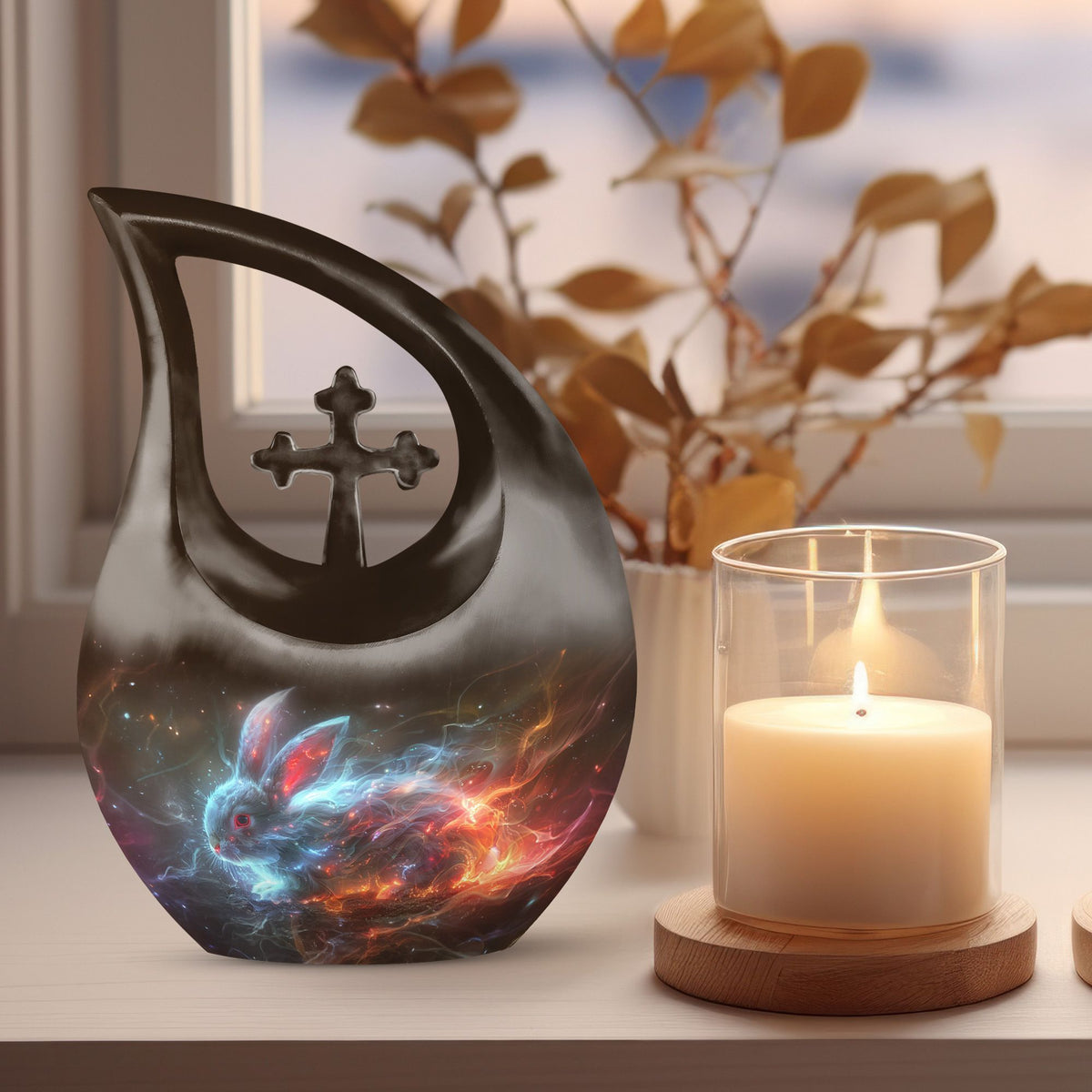 Rabbit Urns For Ashes - Adult Male Urn