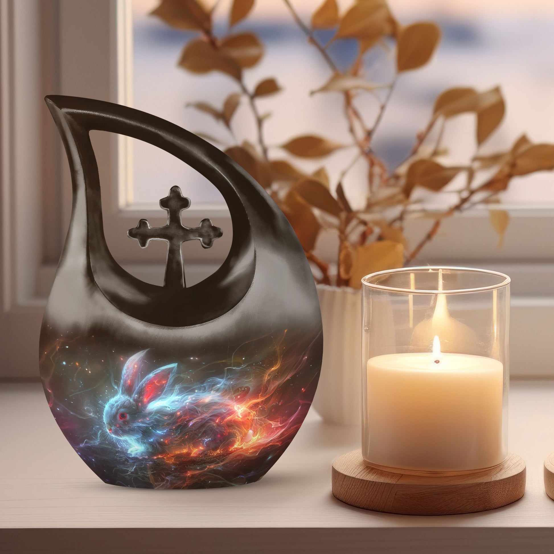 Rabbit Urns For Ashes - Adult Male Urn