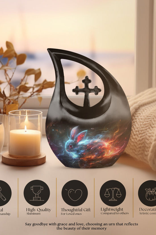 Rabbit Urns For Ashes - Adult Male Urn