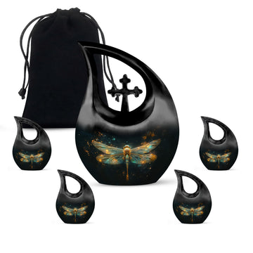 Large Urn With 4 Keepsake