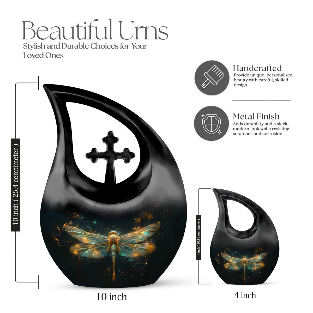 Dragonfly Urns For Ashes - Urn For Adult Female Ashes