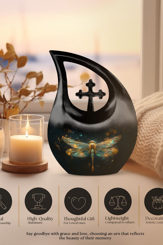 Dragonfly Urns For Ashes - Urn For Adult Female Ashes
