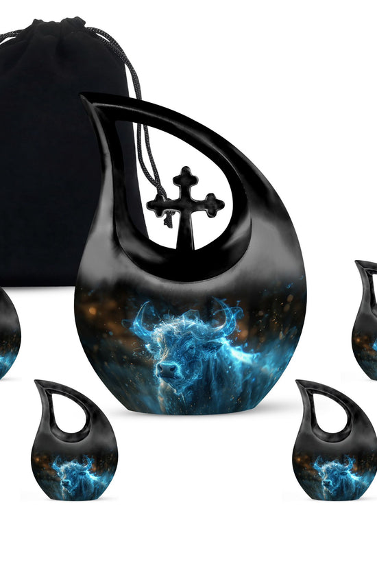 Bull Urns For Ashes - Urn For Human Ashes For Men