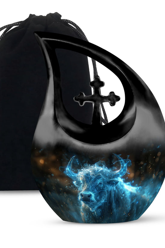 Bull Urns For Ashes - Urn For Human Ashes For Men