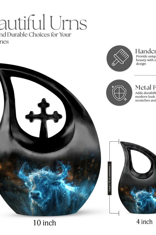 Bull Urns For Ashes - Urn For Human Ashes For Men