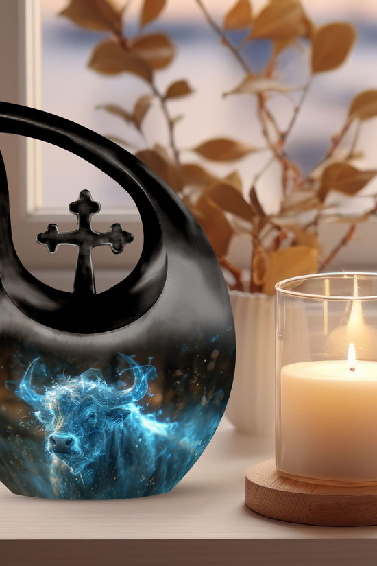 Bull Urns For Ashes - Urn For Human Ashes For Men